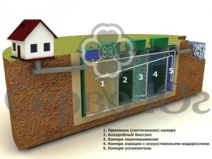 Септик ЭКО-ЕНОТ ПРОФИ 2 с доочисткой и УФО